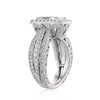 2.76ct Emerald Cut Diamond Engagement Ring