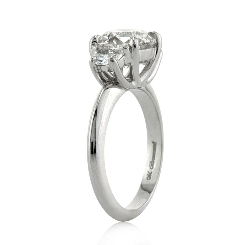 2.39ct Round Brilliant Cut Diamond Engagement Ring