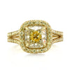 3.56ct Cushion Cut Diamond Engagement Ring