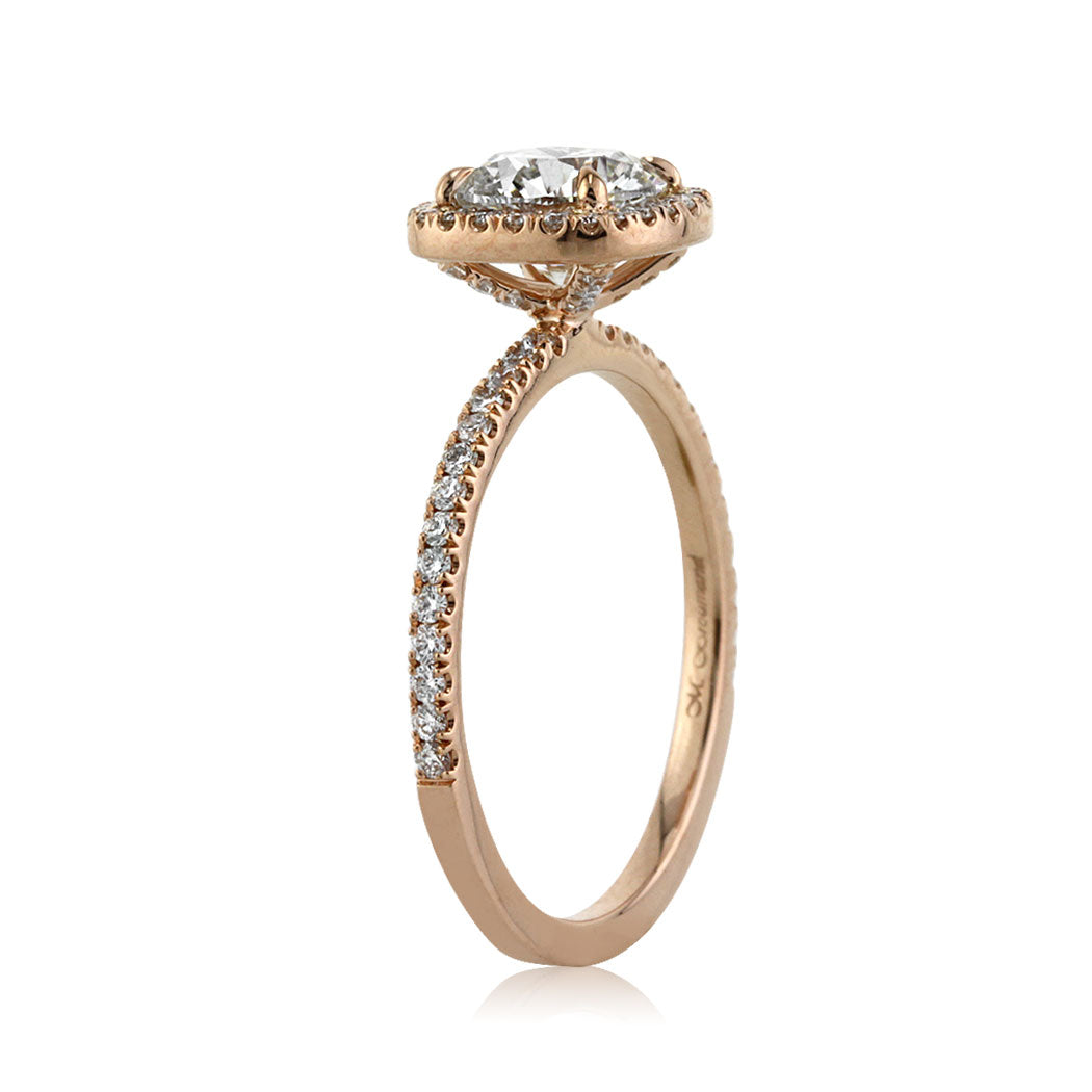 1.59ct Round Brilliant Cut Diamond Engagement Ring