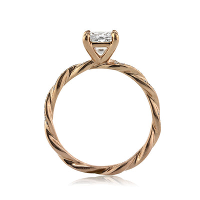 1.40ct Princess Cut Diamond Engagement Ring