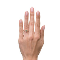 1.40ct Princess Cut Diamond Engagement Ring