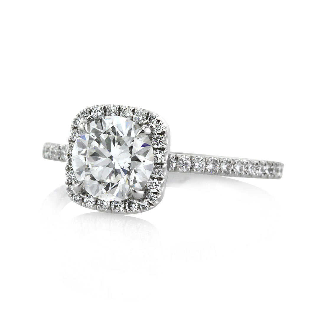 1.63ct Round Brilliant Cut Diamond Engagement Ring