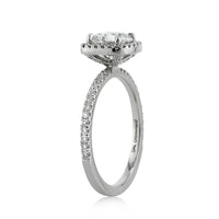 1.63ct Round Brilliant Cut Diamond Engagement Ring
