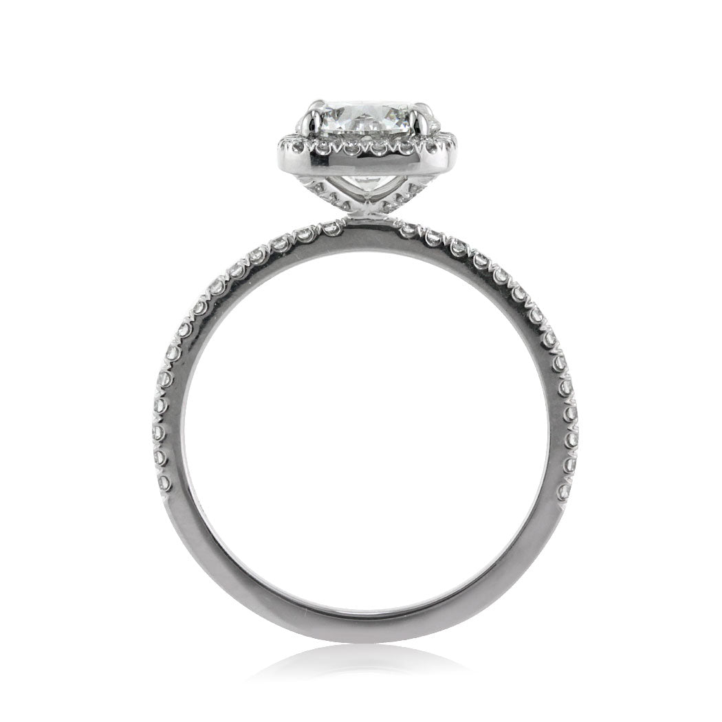 1.63ct Round Brilliant Cut Diamond Engagement Ring