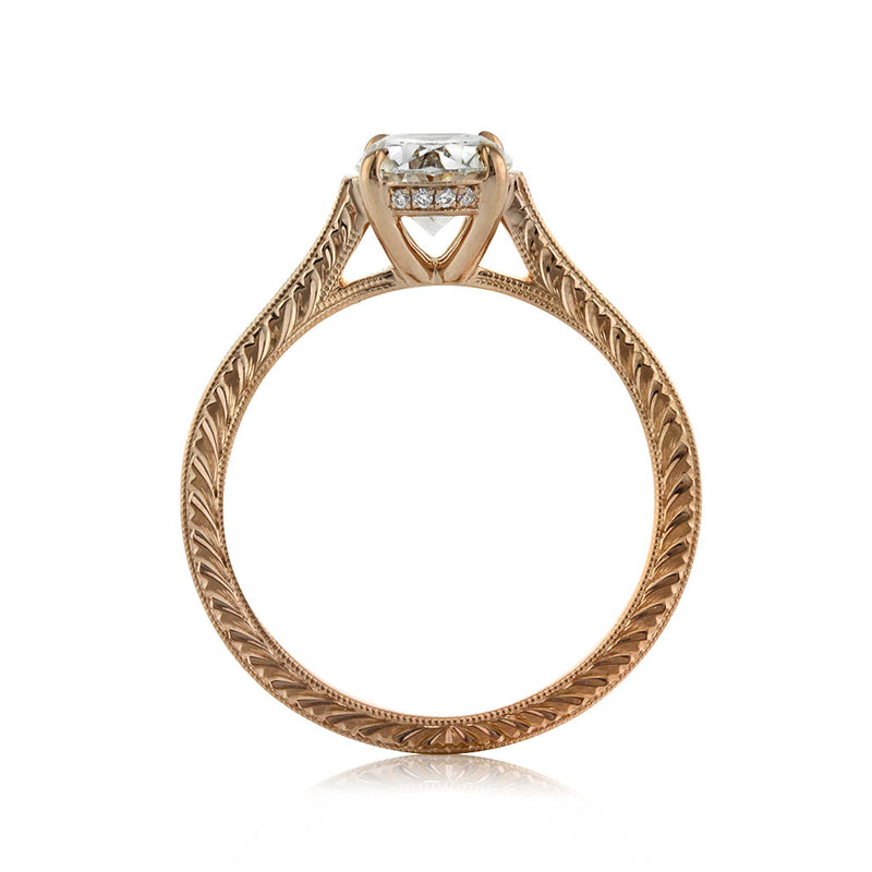 1.45ct Oval Cut Diamond Engagement Ring