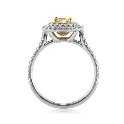 1.90ct Cushion Cut Diamond Engagement Ring