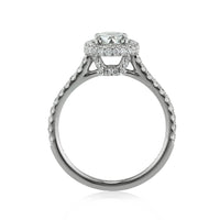 1.72ct Oval Cut Diamond Engagement Ring