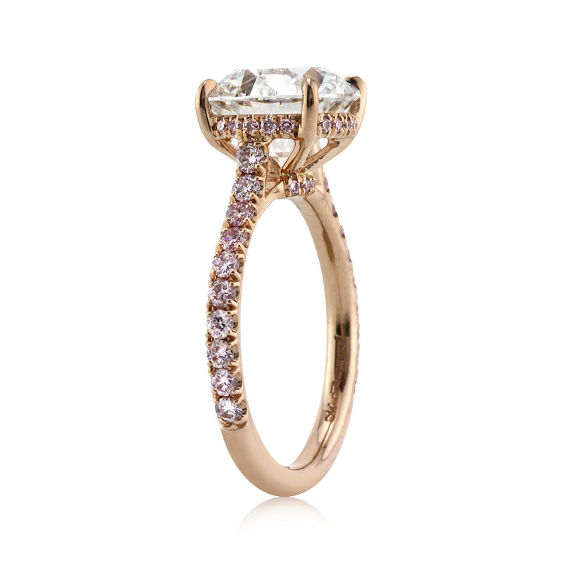 3.05ct Round Brilliant Cut Diamond Engagement Ring