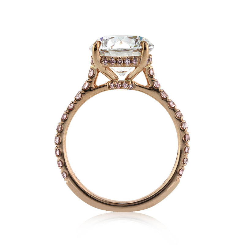 3.05ct Round Brilliant Cut Diamond Engagement Ring
