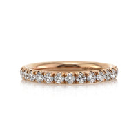 0.75ct Round Brilliant Cut Diamond Wedding Band