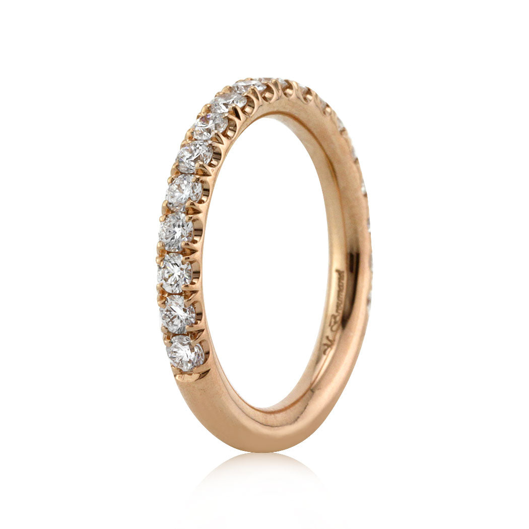 0.75ct Round Brilliant Cut Diamond Wedding Band