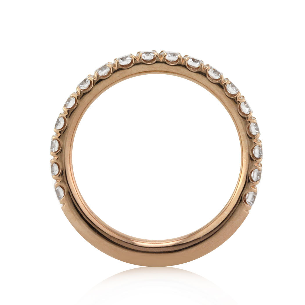 0.75ct Round Brilliant Cut Diamond Wedding Band