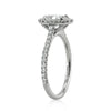 1.51ct Oval Cut Diamond Engagement Ring