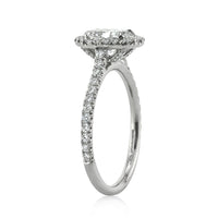 1.51ct Oval Cut Diamond Engagement Ring