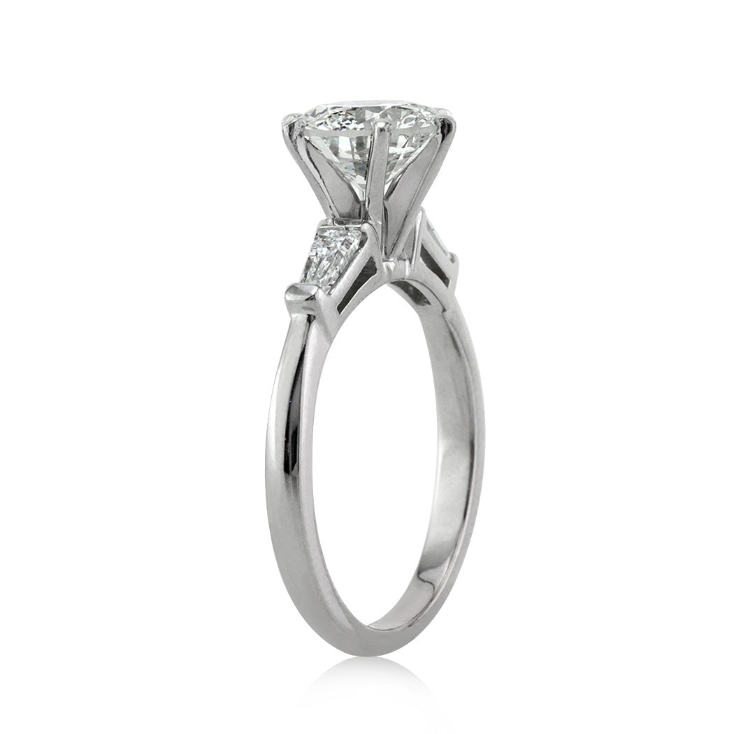 2.15ct Round Brilliant Cut Diamond Three-Stone Engagement Ring