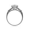 3.51ct Pear Shaped Diamond Vintage Engagement Ring