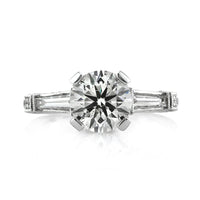 3.25ct Round Brilliant Cut Diamond Ring