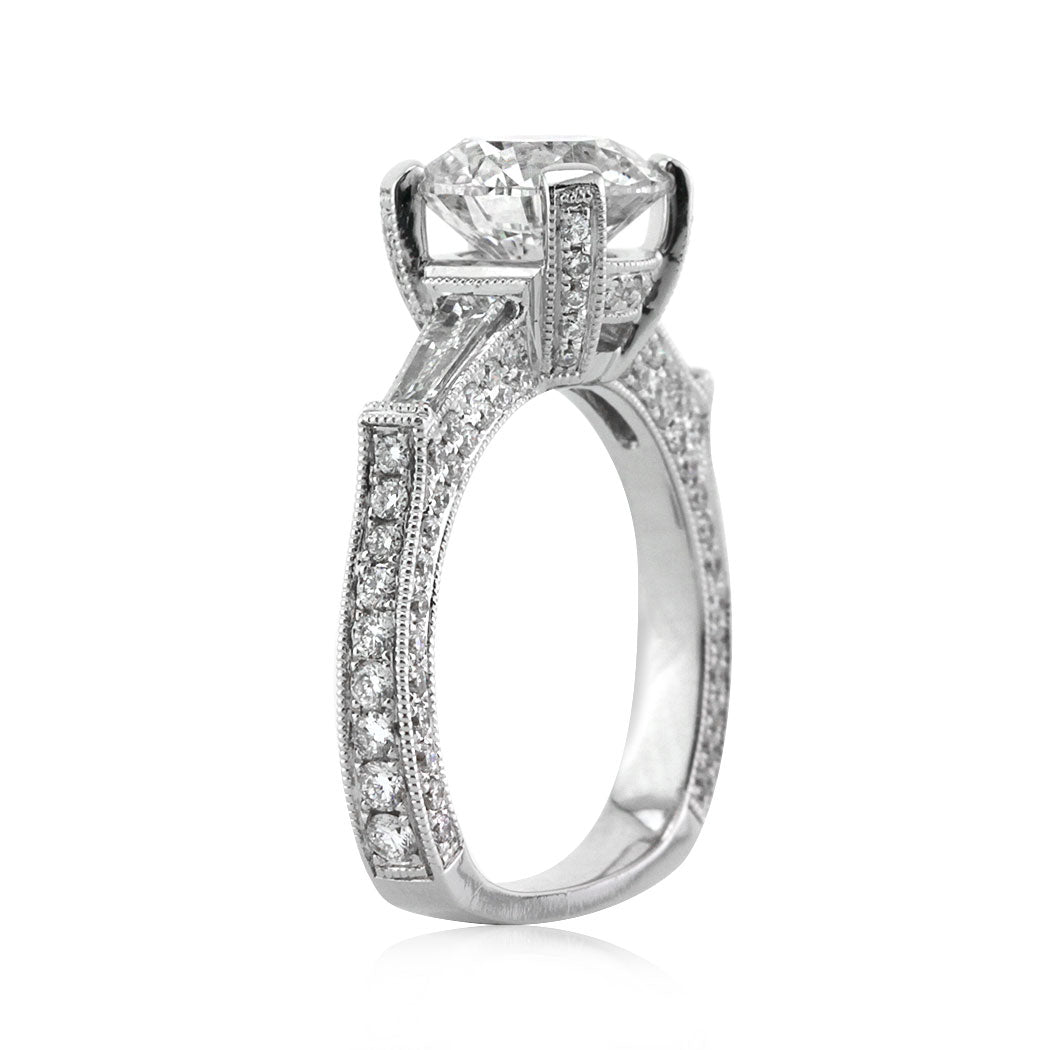 3.25ct Round Brilliant Cut Diamond Ring