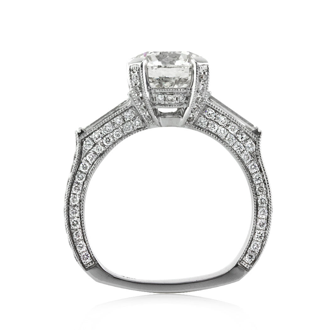 3.25ct Round Brilliant Cut Diamond Ring