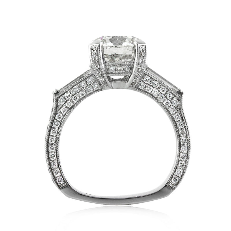 3.25ct Round Brilliant Cut Diamond Ring