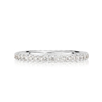 0.50ct Round Brilliant Cut Diamond Eternity Band in 18k White Gold