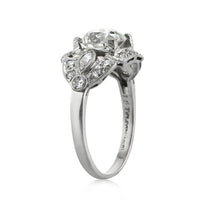 2.05ct Old European Cut Diamond Engagement Ring
