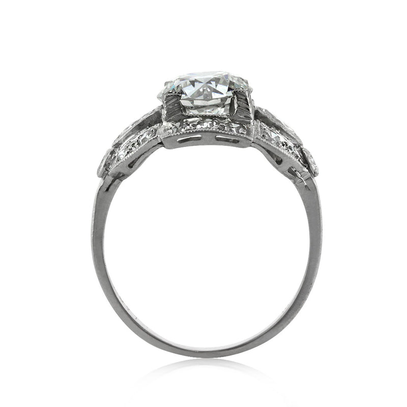 2.05ct Old European Cut Diamond Engagement Ring
