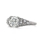 1.72ct Old European Cut Diamond Engagement Ring