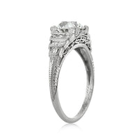 1.72ct Old European Cut Diamond Engagement Ring