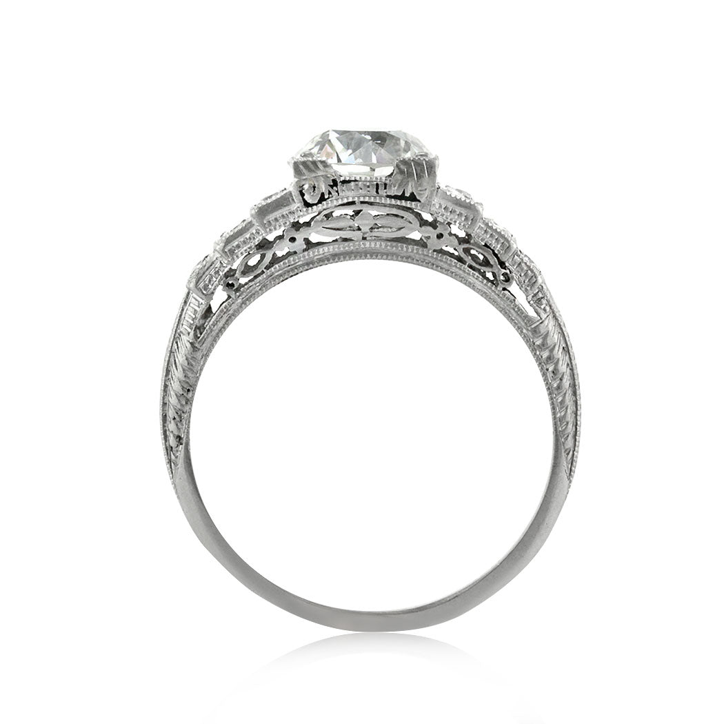1.72ct Old European Cut Diamond Engagement Ring