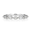 1.00ct Marquise Cut Diamond Eternity Band in 18k White Gold