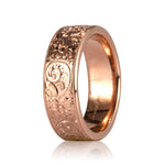 Handcrafted 6.0mm Wedding Band in 18k Rose Gold