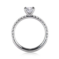 1.45ct Cushion Cut Diamond Engagement Ring