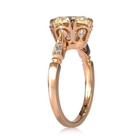 3.59ct Round Brilliant Cut Diamond Engagement Ring