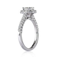 1.94ct Oval Cut Diamond Engagement Ring