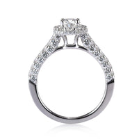 1.94ct Oval Cut Diamond Engagement Ring