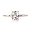 1.76ct Old Mine Cut Diamond Engagement Ring