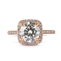 2.54ct Round Brilliant Cut Diamond Engagement Ring