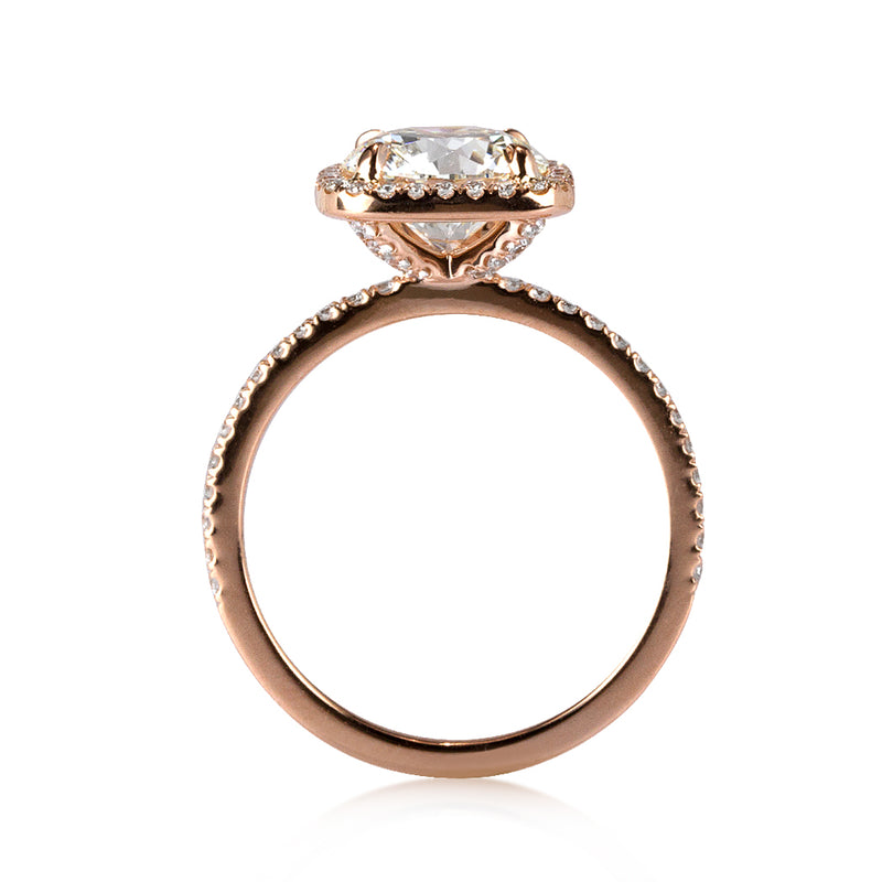 2.54ct Round Brilliant Cut Diamond Engagement Ring