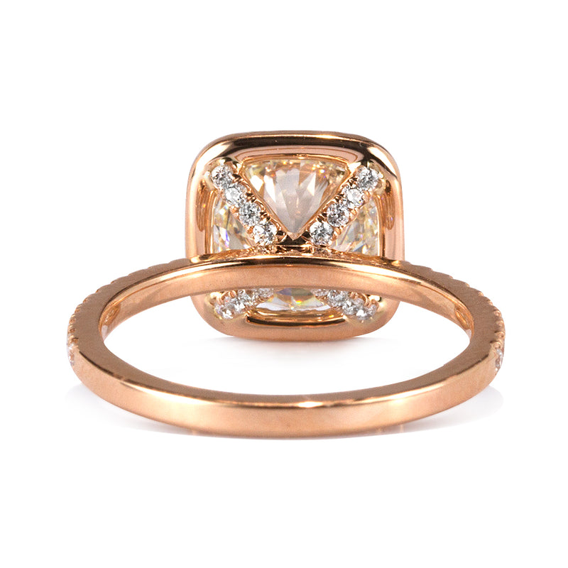 2.54ct Round Brilliant Cut Diamond Engagement Ring