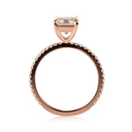2.38ct Emerald Cut Diamond Engagement Ring