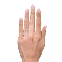 1.00ct Marquise Cut Diamond Eternity Band in 18k Yellow Gold