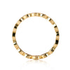 0.35ct Round Cut Diamond Eternity Band in 18k Yellow Gold