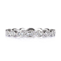 0.35ct Round Brilliant Cut Diamond Eternity Band in Platinum