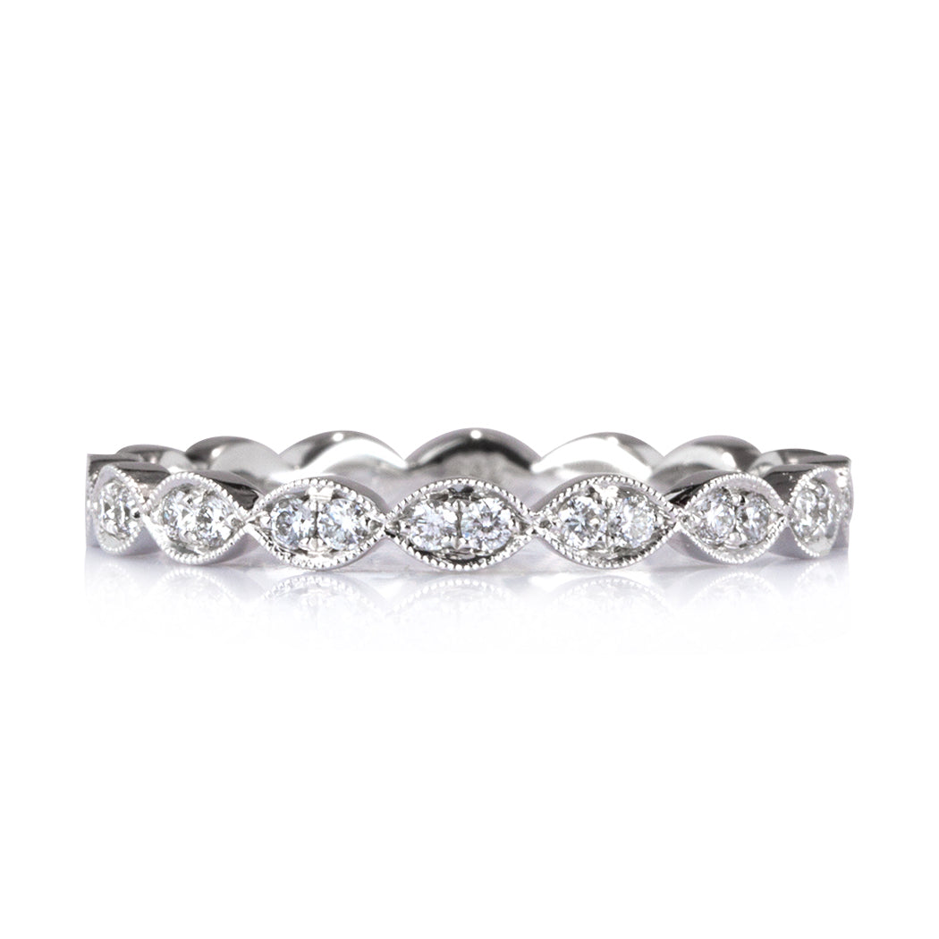 0.35ct Round Brilliant Cut Diamond Eternity Band in Platinum