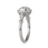 1.21ct Old Mine Cut Diamond Engagement Ring