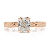 1.54ct Cushion Cut Diamond Engagement Ring