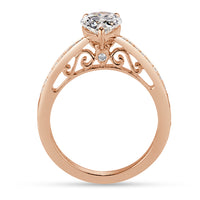 1.97ct Pear Shaped Diamond Engagement Ring