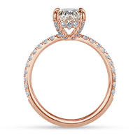 2.38ct Oval Cut Diamond Engagement Ring